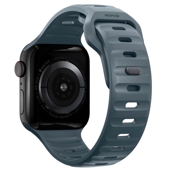 Nomad Sport band FKM Apple Watch Series 1 t/m 9 / SE (38/40/41 mm) | Series 10 / 11 (42 mm) - Marine Blue