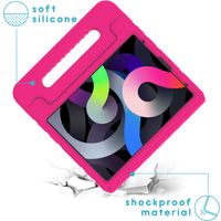 imoshion Kidsproof Backcover met handvat iPad Air 5 (2022) / Air 4 (2020) - Roze