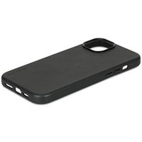 Decoded Leather Backcover MagSafe iPhone 15 - Zwart