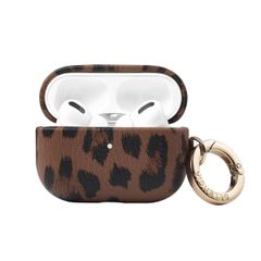 Selencia Sabi Case Apple AirPods Pro / Pro 2 - Panterprint - Mocha Brown