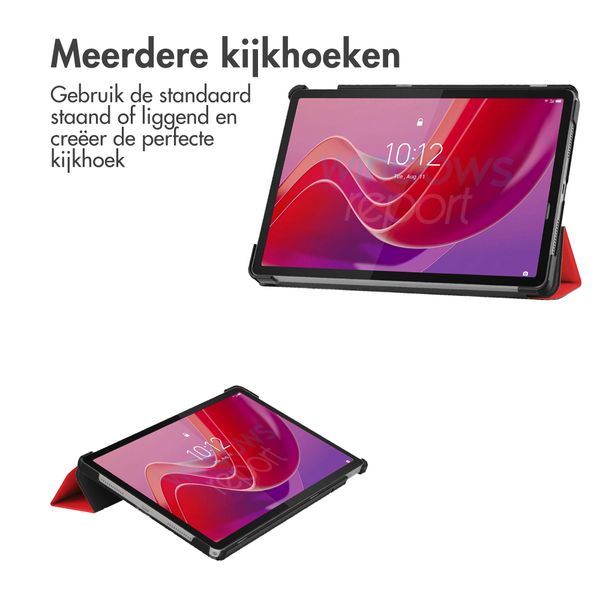 imoshion Trifold Bookcase Lenovo Tab M11 - Rood