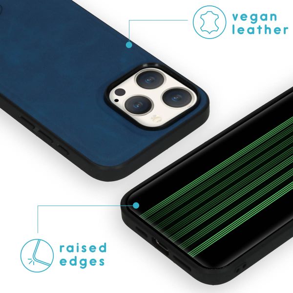 imoshion Uitneembare 2-in-1 Luxe Bookcase Apple iPhone 15 Pro Max - Blauw