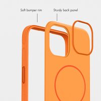 imoshion Colour Case with Thin MagSafe Ring Apple iPhone 14 / 13 - Orange
