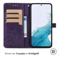 imoshion Mandala Bookcase Samsung Galaxy A56 - Paars