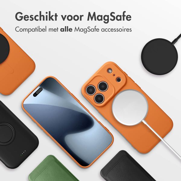 imoshion Color Backcover met MagSafe Apple iPhone 17 Pro - Neon Orange