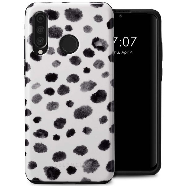 Selencia Vivid Tough Backcover Huawei P30 Lite - Trendy Leopard