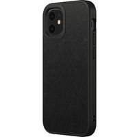 RhinoShield SolidSuit Backcover iPhone 12 Mini - Leather Black