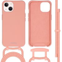 imoshion Color Backcover met afneembaar koord iPhone 13 - Peach