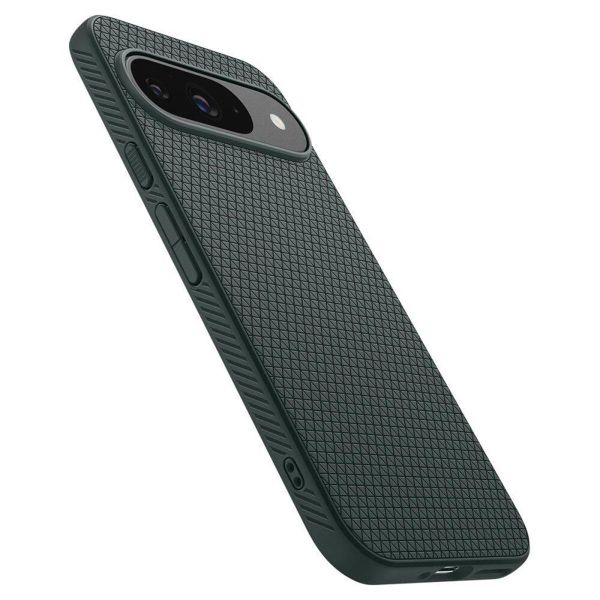 Spigen Liquid Air™ Backcover Google Pixel 9 / 9 Pro - Abyss Green