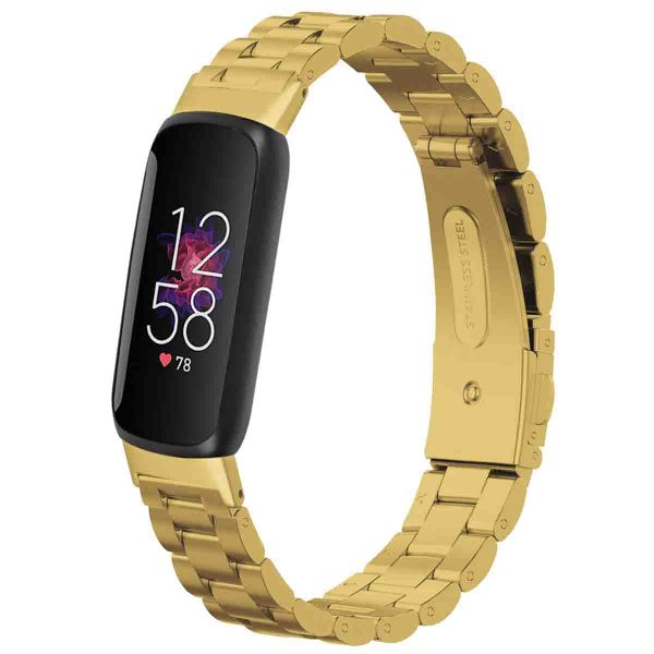 imoshion Stalen bandje Fitbit Luxe - Goud