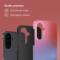Selencia Vivid Back Cover Samsung Galaxy A37 (5G) - Gradient Soft Blush