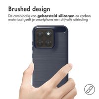 imoshion Brushed Backcover Motorola Moto G77 - Donkerblauw