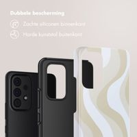 Selencia Vivid Backcover Samsung Galaxy A53 - Desert Waves Beige