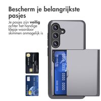 imoshion Backcover met pasjeshouder Samsung Galaxy S24 - Grijs