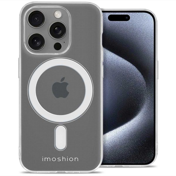 imoshion Backcover met MagSafe Apple iPhone 15 Pro - Transparant