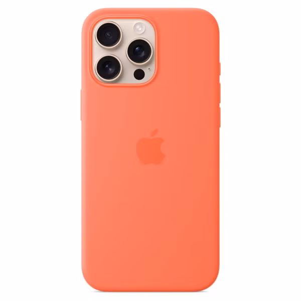 Apple Silicone Backcover MagSafe Apple iPhone 16 Pro Max - Tangerine Orange