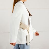 Selencia Telefoonkoord met Klein Tasje - Beige