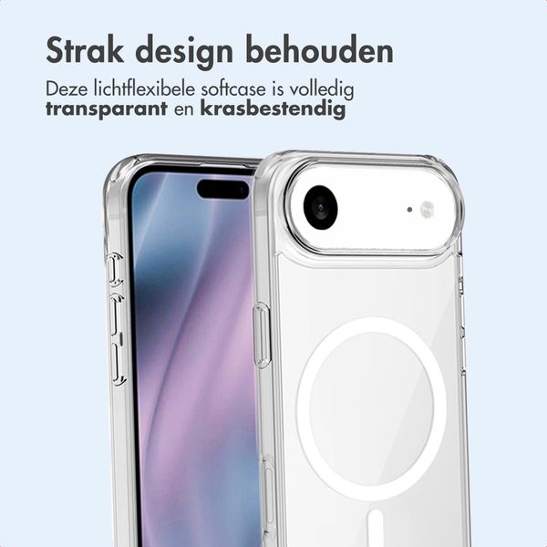 imoshion Protective Backcover met MagSafe Apple iPhone Air - Transparant