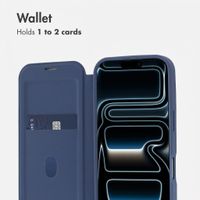 imoshion Transparent Bookcase with MagSafe Apple iPhone 17 Pro Max - Blue