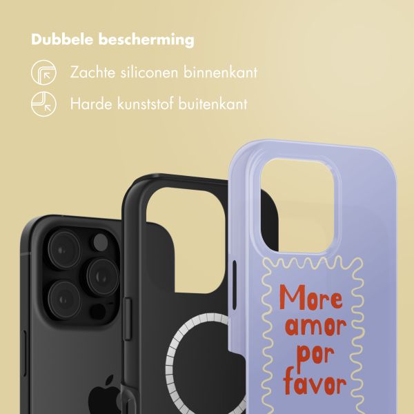 Selencia Vivid Backcover met MagSafe Apple iPhone 16 Pro Max - More Amor