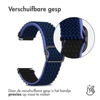 imoshion Elastisch nylon bandje - Universeel 18 mm aansluiting - Donkerblauw