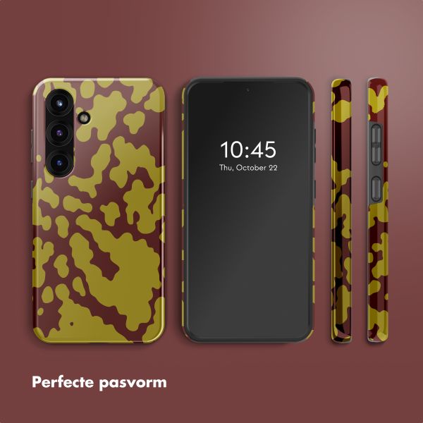 Selencia Vivid Backcover Samsung Galaxy S25 - Moo'd Olive Dust