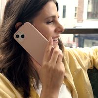 Accezz Liquid Silicone Backcover Apple iPhone Xr - Roze
