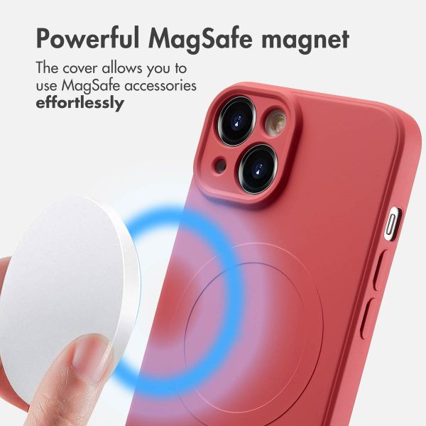 imoshion Colour Back Cover with MagSafe Apple iPhone 14 - Dusty Rose