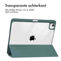 imoshion Trifold Hardcase Bookcase Apple iPad Air 13 inch (2025) M3 / (2024) M2 - Groen