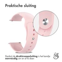 imoshion Siliconen Sport bandje - Universeel 20 mm aansluiting - Roze