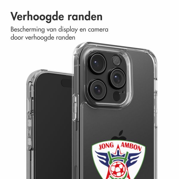 Clear Backcover Apple iPhone 16 Pro - S.V. Jong Ambon