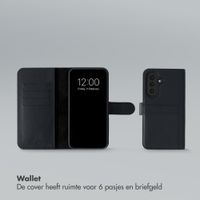 Selencia Olyn Uitneembare Bookcase met MagSafe Samsung Galaxy A57 (5G) - Zwart