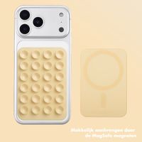 Selencia MagSafe zuignap telefoonhouder - Butter Yellow