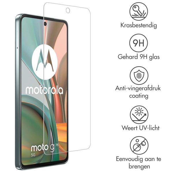 Accezz Gehard Glas Screenprotector Motorola Moto G75 5G