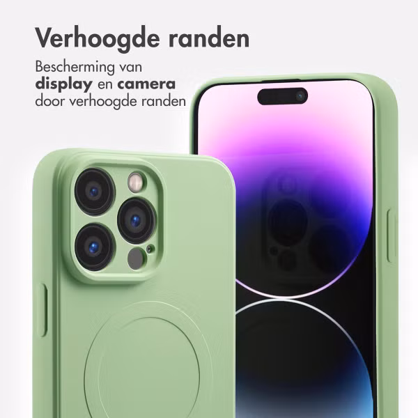 imoshion Color Backcover met MagSafe Apple iPhone 14 Pro Max - Groen