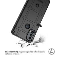 imoshion Rugged Shield Backcover Motorola Moto E20 / E30 / E40 - Zwart