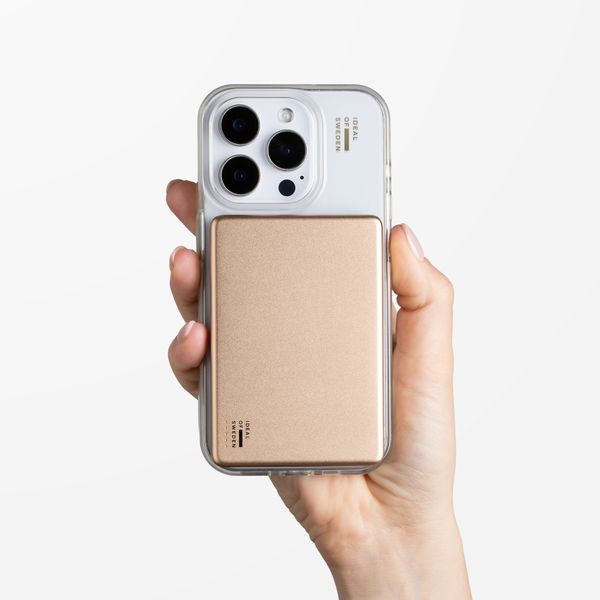iDeal of Sweden Slim MagSafe Powerbank 5.000 mAh - Draadloze powerbank - Gold