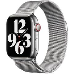 Apple Milanese Loop Band Apple Watch Series 1-9 / SE - 38/40/41 mm / Series 10 - 42 mm - Silver