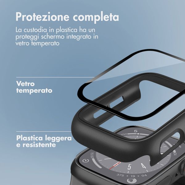 imoshion Full Cover Hardcase Apple Watch 4 / 5 / 6 / SE - 44 mm - Zwart