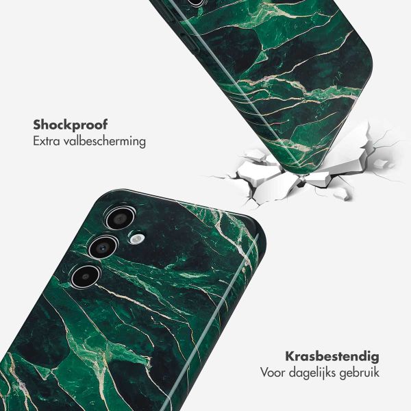 Selencia Vivid Tough Backcover Samsung Galaxy A35 - Chic Marble Quartz