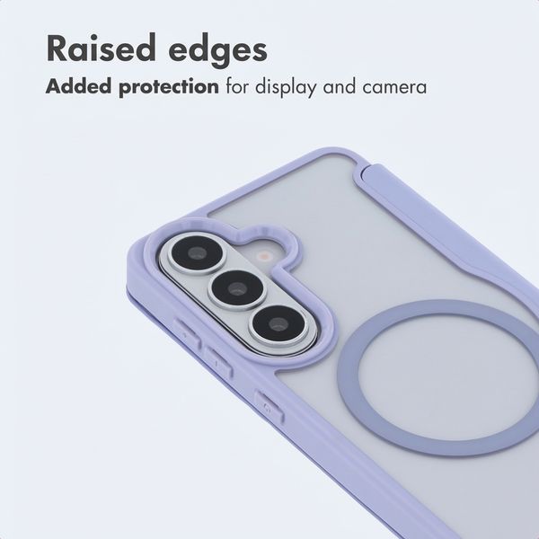 imoshion Transparent Bookcase with MagSafe Samsung Galaxy S26 - Lilac