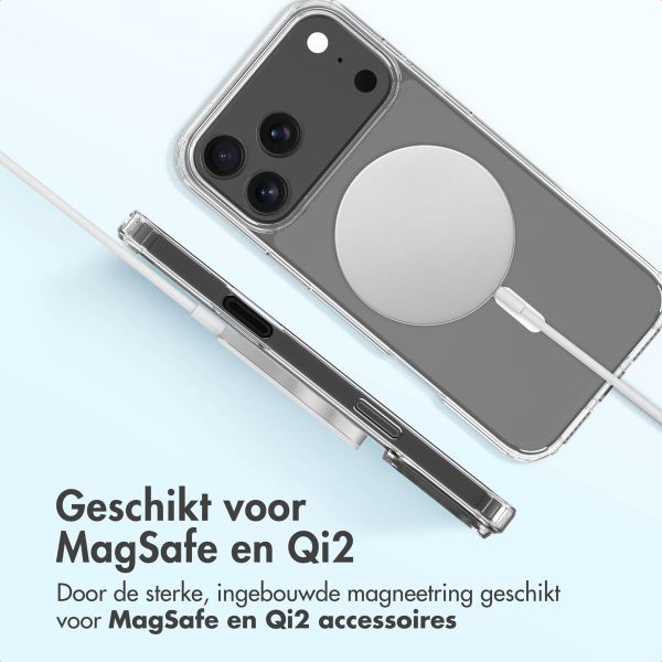 Accezz Xtreme Impact Backcover met MagSafe Apple iPhone 17 Pro Max - Transparant