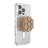PopSockets Suck-Up Grip & Mount - MagSafe Zuignap - Latte