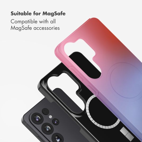 Selencia Vivid Back Cover with MagSafe Samsung Galaxy S26 Ultra - Gradient Soft Blush