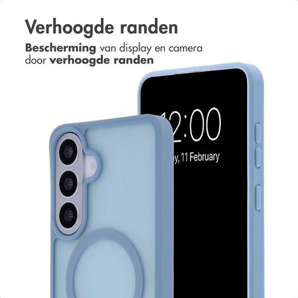 imoshion Color Guard Backcover met MagSafe Samsung Galaxy S26 FE / S25 FE - Lichtblauw