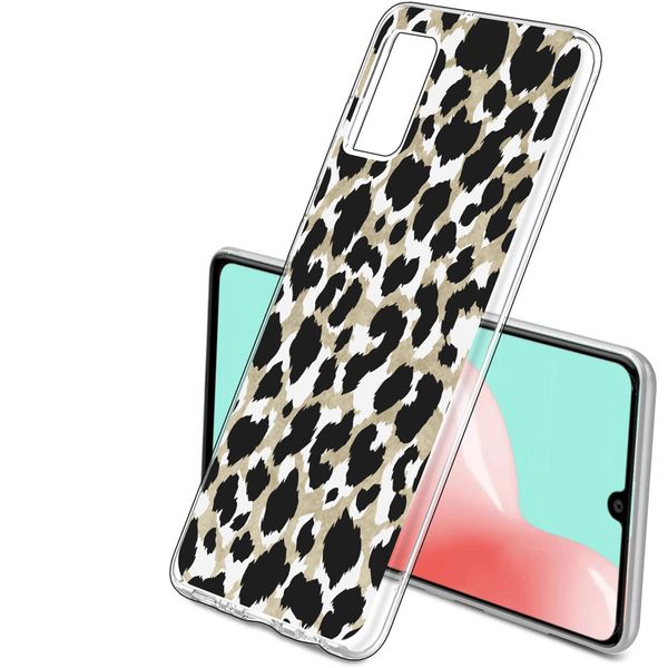 imoshion Design hoesje Samsung Galaxy A41 - Luipaard / Zwart