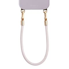 Selencia Universeel Polskoord met 2 haken - Muted Mauve
