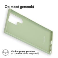 imoshion Color Backcover Samsung Galaxy S22 Ultra - Olive Green