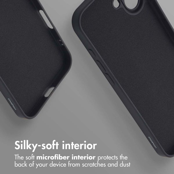 imoshion Colour Back Cover with MagSafe Apple iPhone 16 - Black