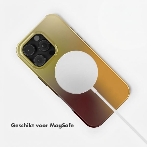 Selencia Vivid Backcover met MagSafe Apple iPhone 16 Pro Max - Gradient Olive Dust